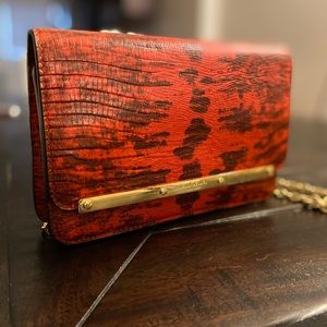 Henri Bendel red crossbody bag